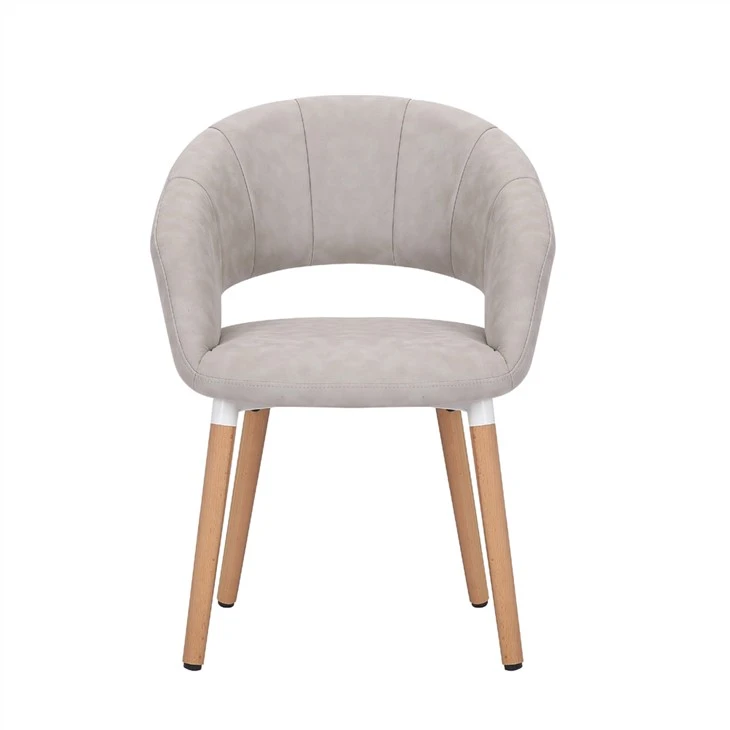 Classical Fabric Dining Chair Accent Chair nrog ntxim nyiam saib