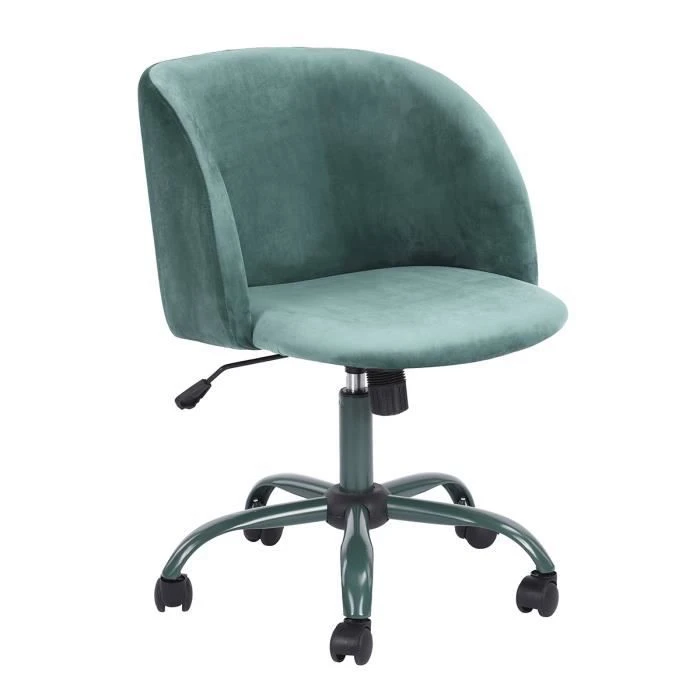 Adjustabe Velvet Armless Lub Rooj Zaum