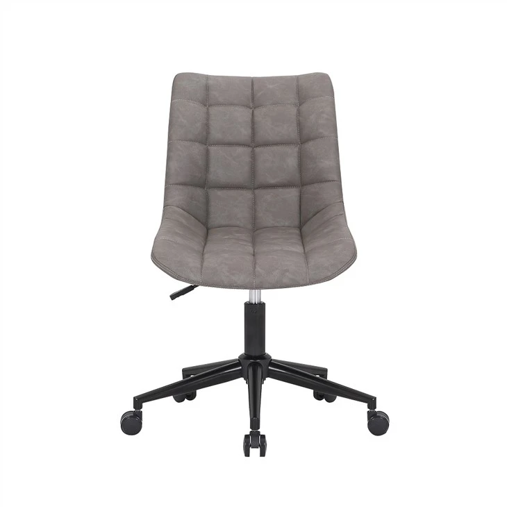 Upholstered Swivel Office Chair