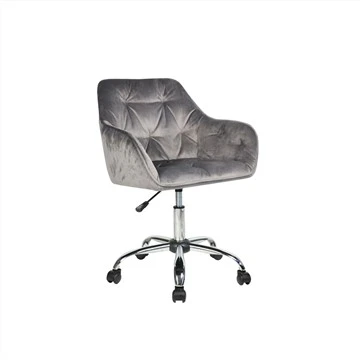 Adjustable Height Revolving Leisure Chair Nrog Npuag Npog