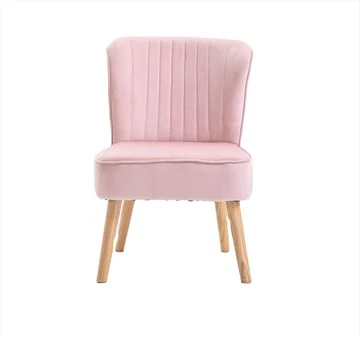 Pink Velvet Arm Chairs