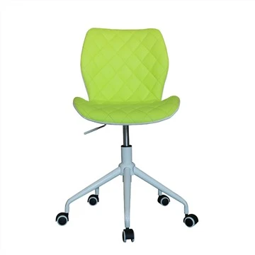 Swivel Home Office Chair Nrog PU Npog