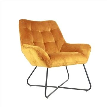 Tshiab Tsim Morden Leisure Chair Nrog Npuag Npog
