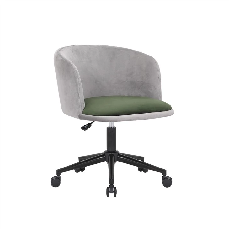 Swivel Chair Leisure Chair Nrog Velvet Npuag Npog