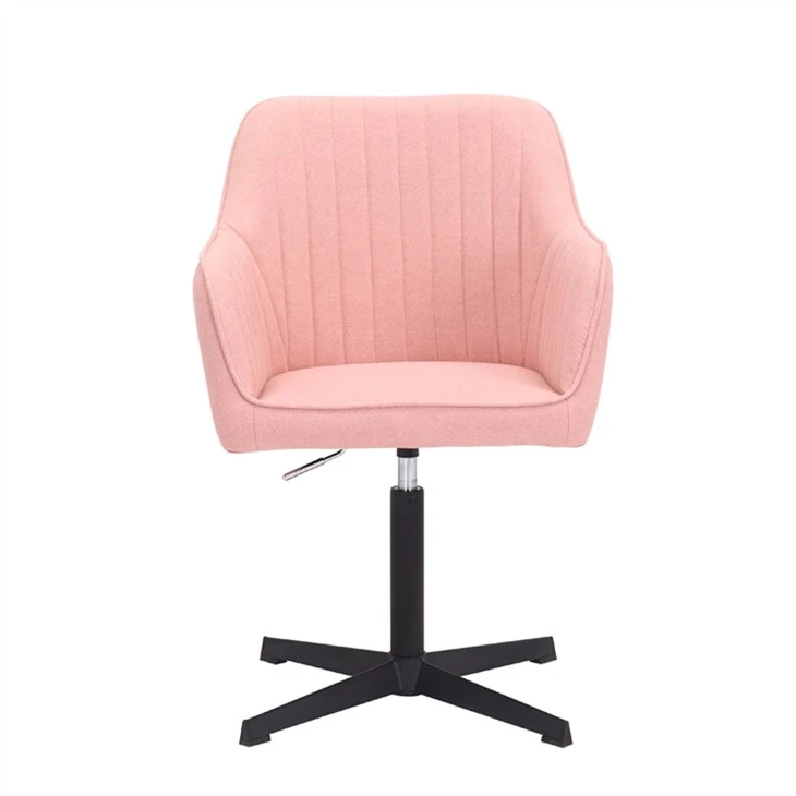 Npuag Upholstered Home Office Desks Thiab Chairs, Tsis muaj log