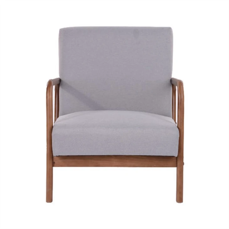 Leisure Chair Mid Century Ntoo Nrog Caj Npab
