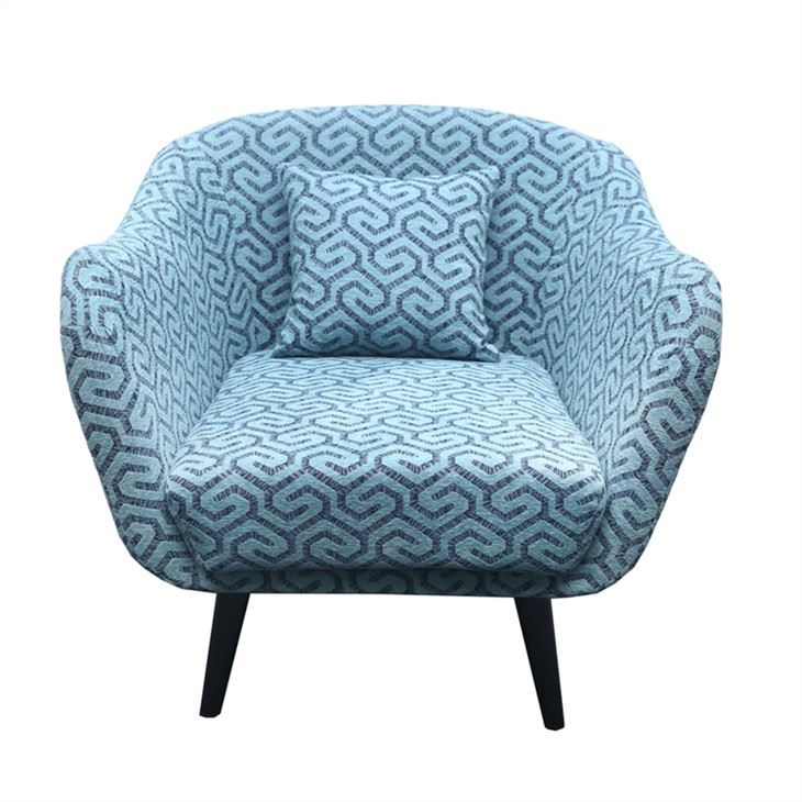Niaj hnub nimno Fabric Armchair