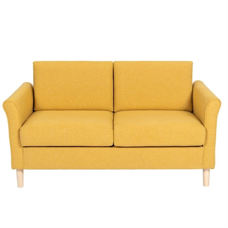 Niaj hnub nimno Upholstered Fabric Sofa