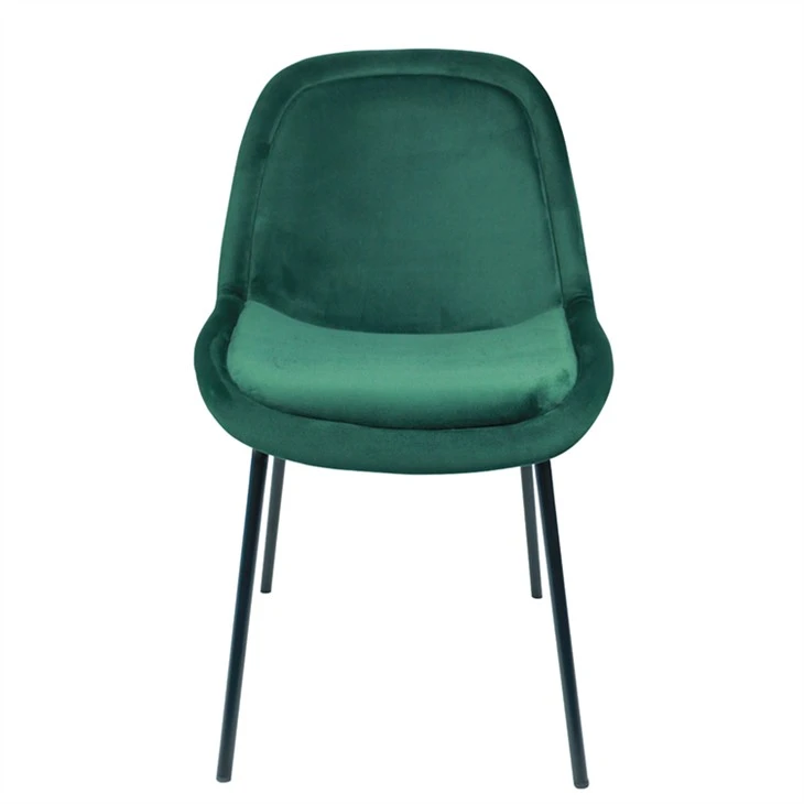 Niaj hnub nimno vintage emerald ntsuab velvet lub rooj zaum