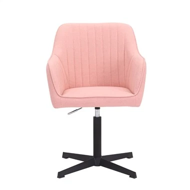Npuag Upholstered Home Office Desks Thiab Chairs, Tsis muaj log