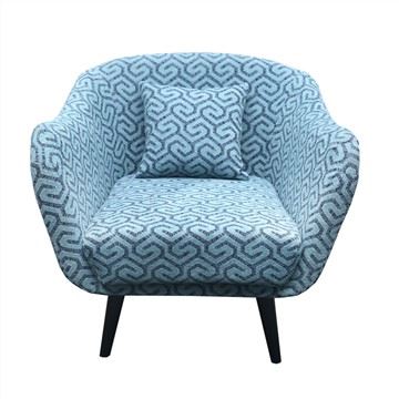 Niaj hnub nimno Fabric Armchair