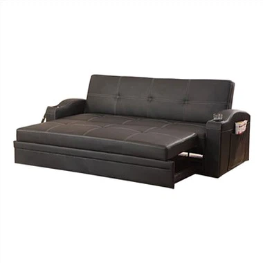 PU tawv Foldable Sofa txaj