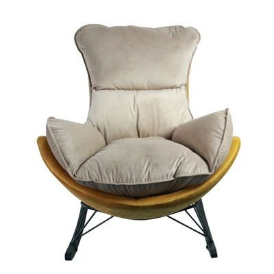 Rocking Lounge Chair Sab Hauv Tsev
