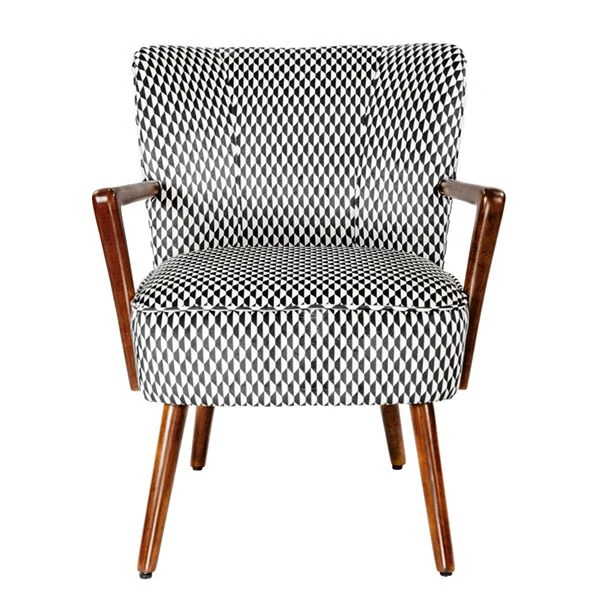 Accent Chair / Leisure Chair / Npuag Upholstered Ntoo Armchair