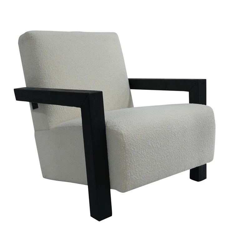 Ntoo ncej ArmChair|Niaj hnub nimno Fabric Accent Chair ISLABELLE